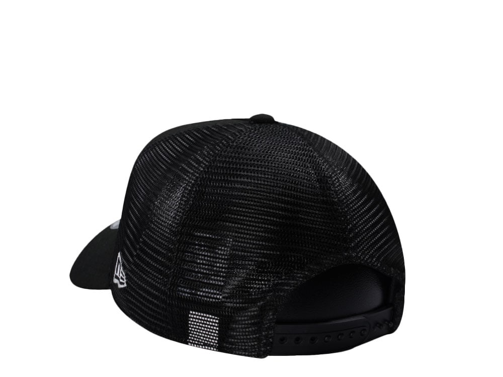 New Era Los Angeles Kings Black Prime Edition 9Forty A Frame Trucker Snapback Cap