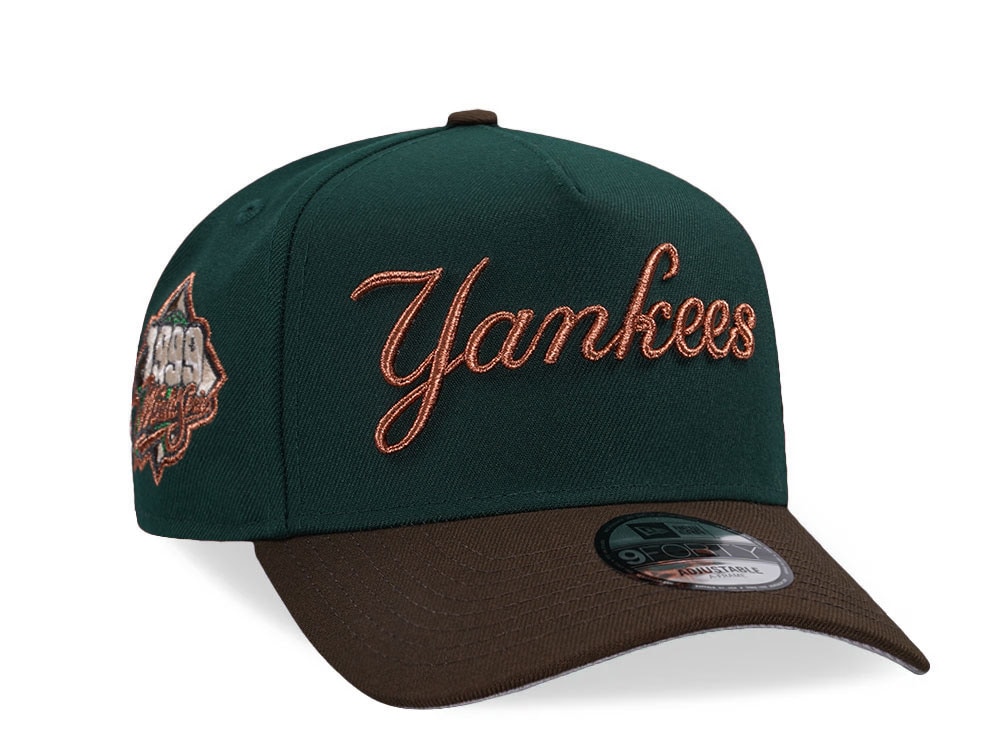 New Era New York Yankees World Series 1999 Copper Two Tone 9Forty A Frame Snapback Cap