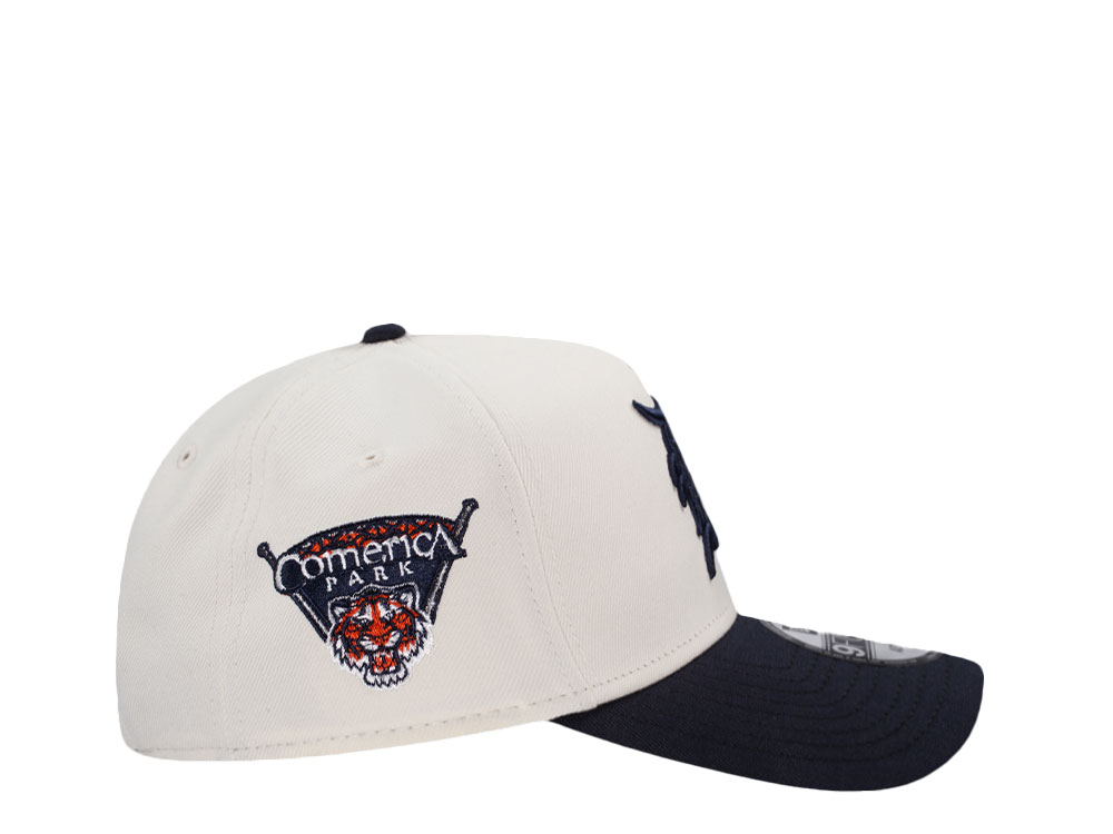 New Era Detroit Tigers Comerica Park Chrome Two Tone Edition 9Forty A Frame Snapback Cap