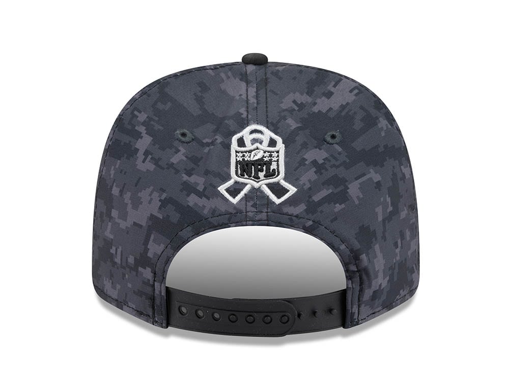 New Era Washington Commanders NFL Salute to Service 2026 Digi Camo Black 9Seventy Stretch Snapback Cap