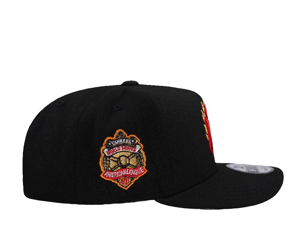 New Era New York Yankees World Series 1927 Flame Black Prime Edition 9Fifty A Frame Snapback Cap