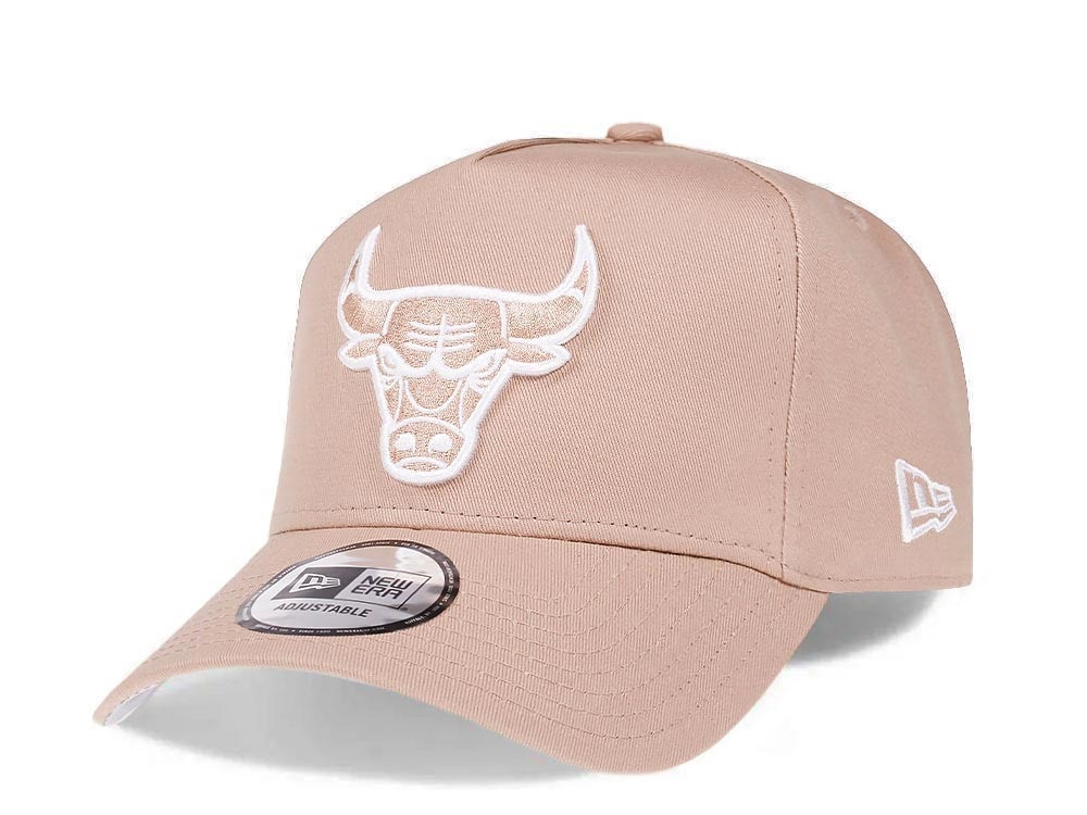 New Era Chicago Bulls Sand Prime Edition 9Forty A Frame Snapback Cap