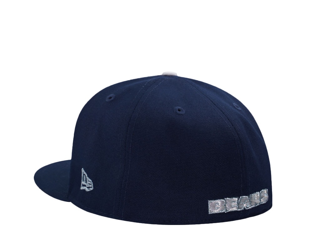 New Era Chicago Bears Staley Ocean Blue Prime Edition 59Fifty Fitted Cap
