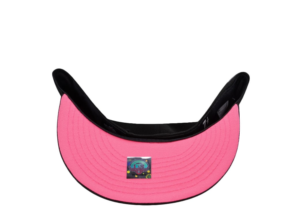 New Era Medusas de Lakewood Black Wild Pink Prime Edition 59Fifty Fitted Cap