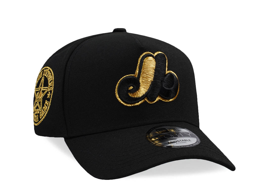 New Era Montreal Expos All Star Game 1982 Black Prime  Edition 9Forty A Frame Snapback Cap