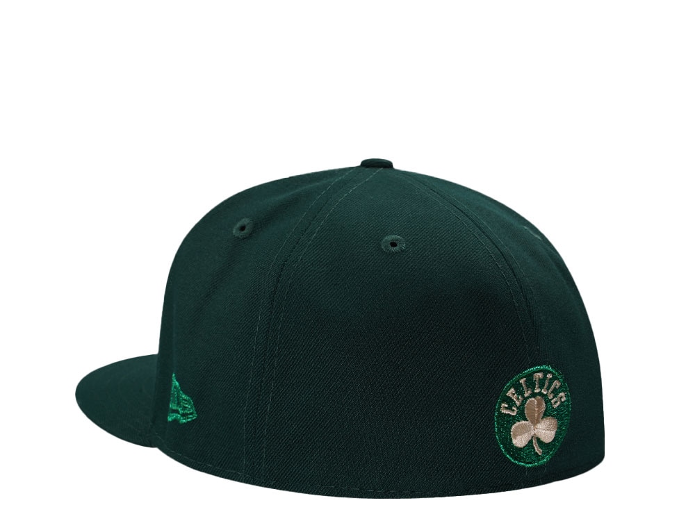 New Era Boston Celtics 80th Anniversary Dark Green Prime Edition 59Fifty Fitted Cap