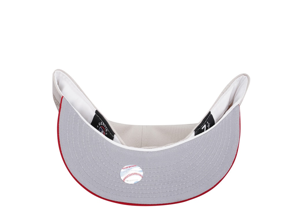 New Era Minnesota Twins Stone Iconic Two Tone Edition 59Fifty Fitted Cap