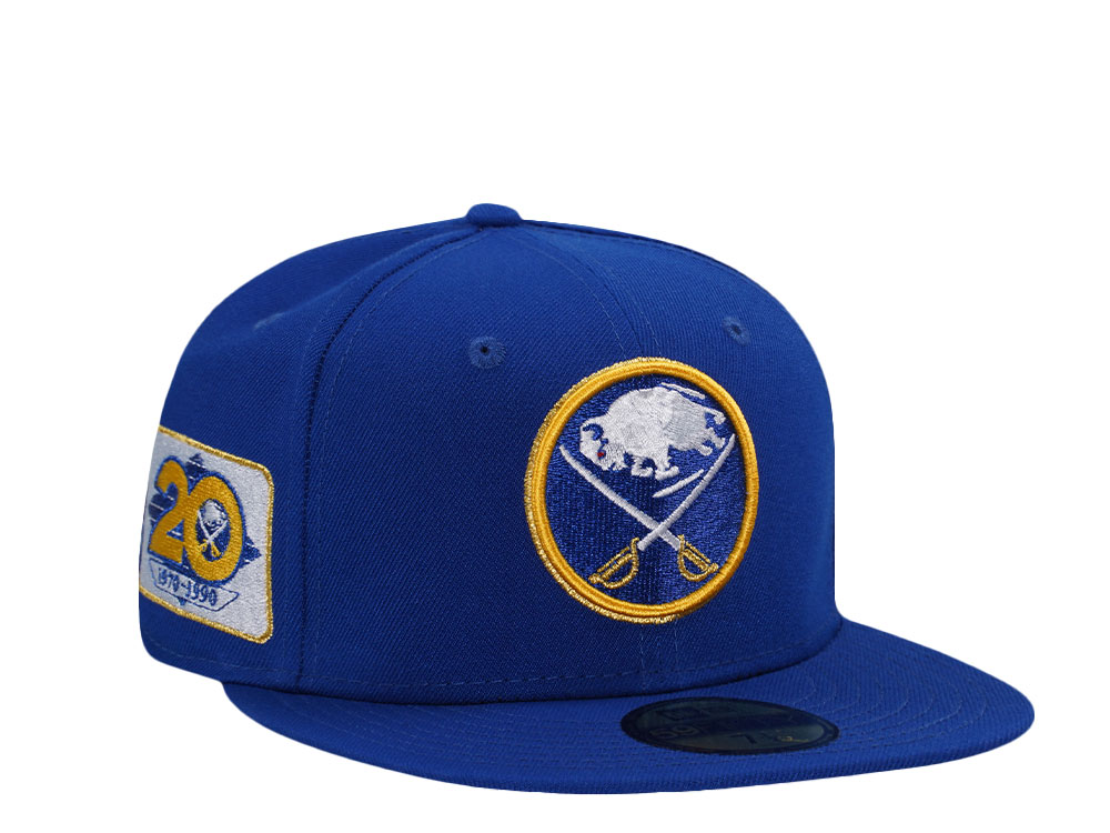 New Era Buffalo Sabres 20th Anniversary Blue Prime Edition 59Fifty Fitted Cap