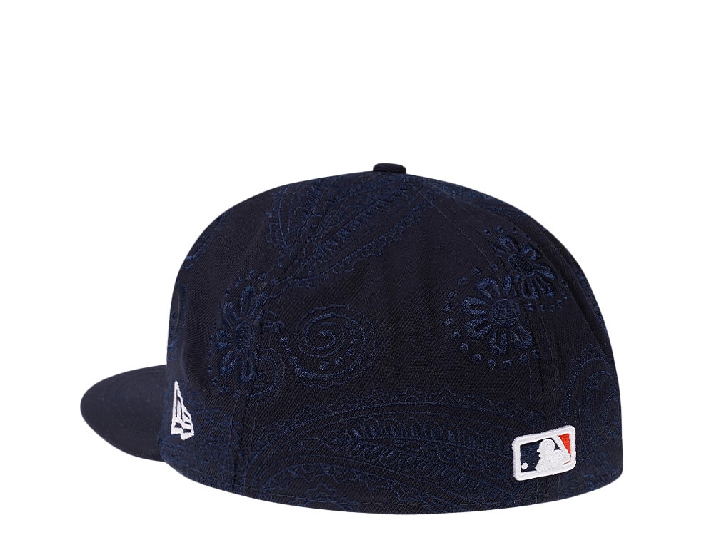 New Era Boston Red Sox Navy MLB Swirl 59Fifty Fitted Cap