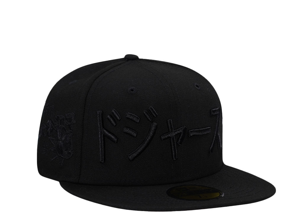 New Era Los Angeles Dodgers Ohtani Blackout Pink Edition 59Fifty Fitted Cap