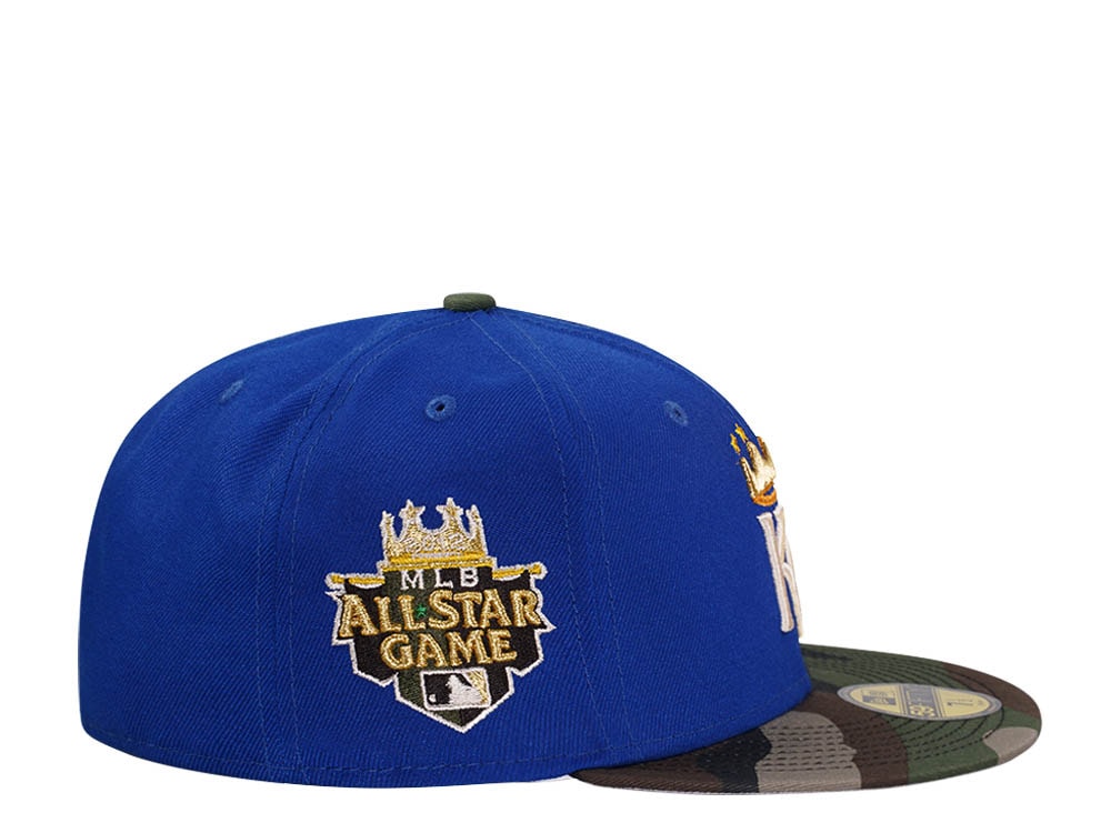 New Era Kansas City Royals All Star Game 2012 Camo Two Tone Edition 59Fifty Fitted Cap