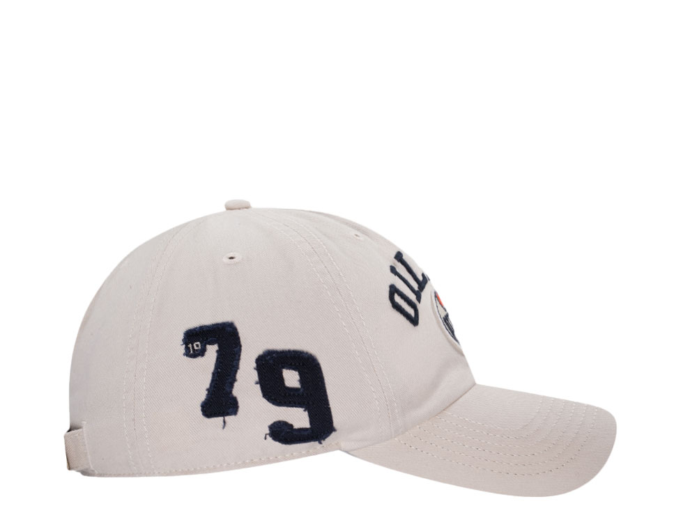 47Brand Edmonton Oilers Sandstorm Clubhouse Clean up Snapback Cap