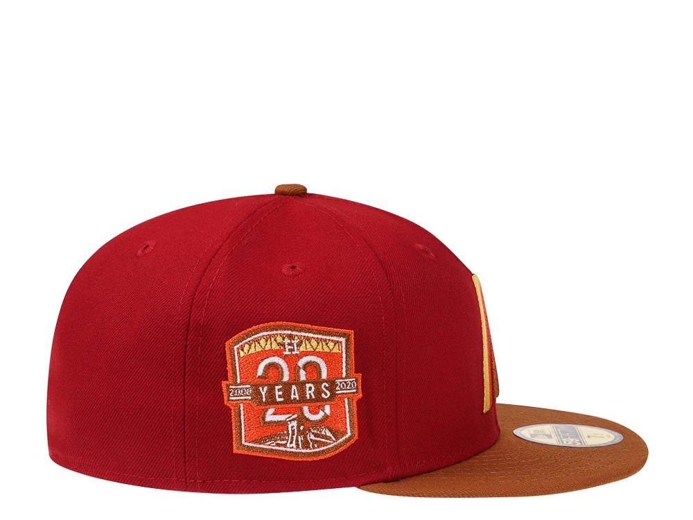 New Era Houston Astros 20th Anniversary Bourbon Prime Two Tone Edition 59Fifty Fitted Cap