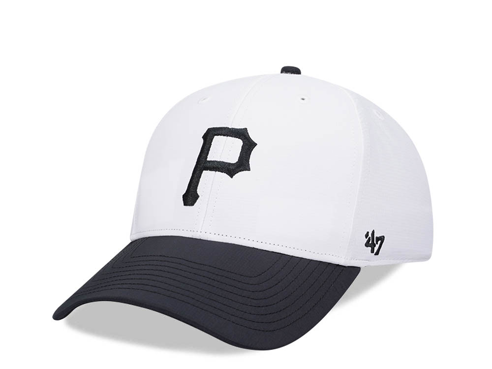 47Brand Pittsburgh Pirates White Brrr MVP Snapback Cap