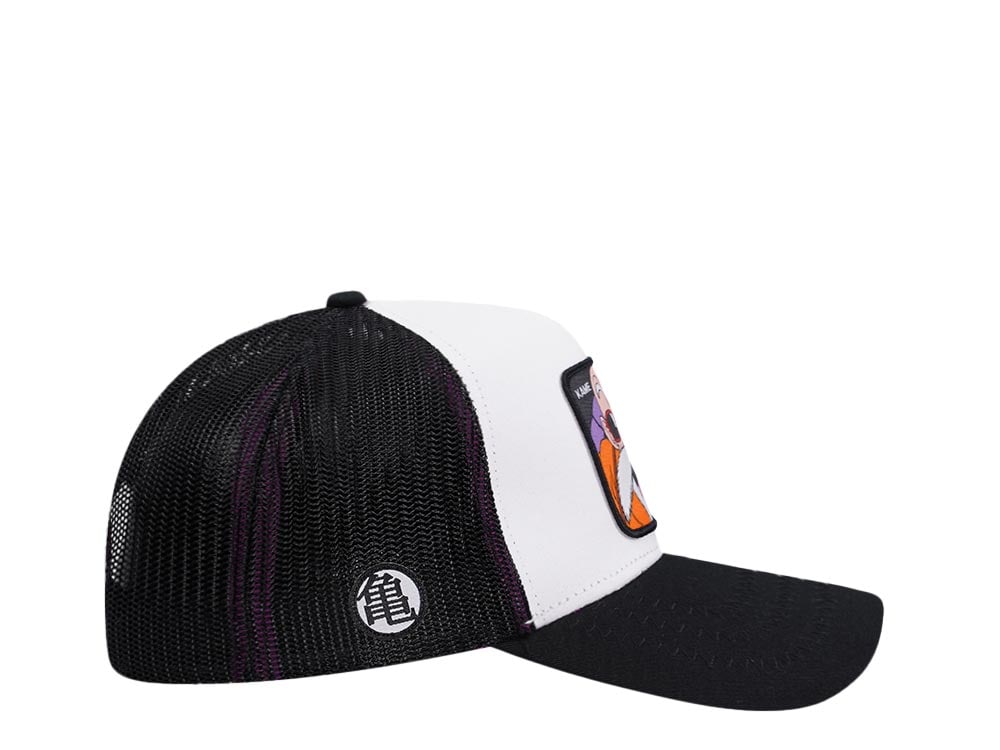 Capslab Dragon Ball Z Kame Sennin White/Black Trucker Snapback Cap