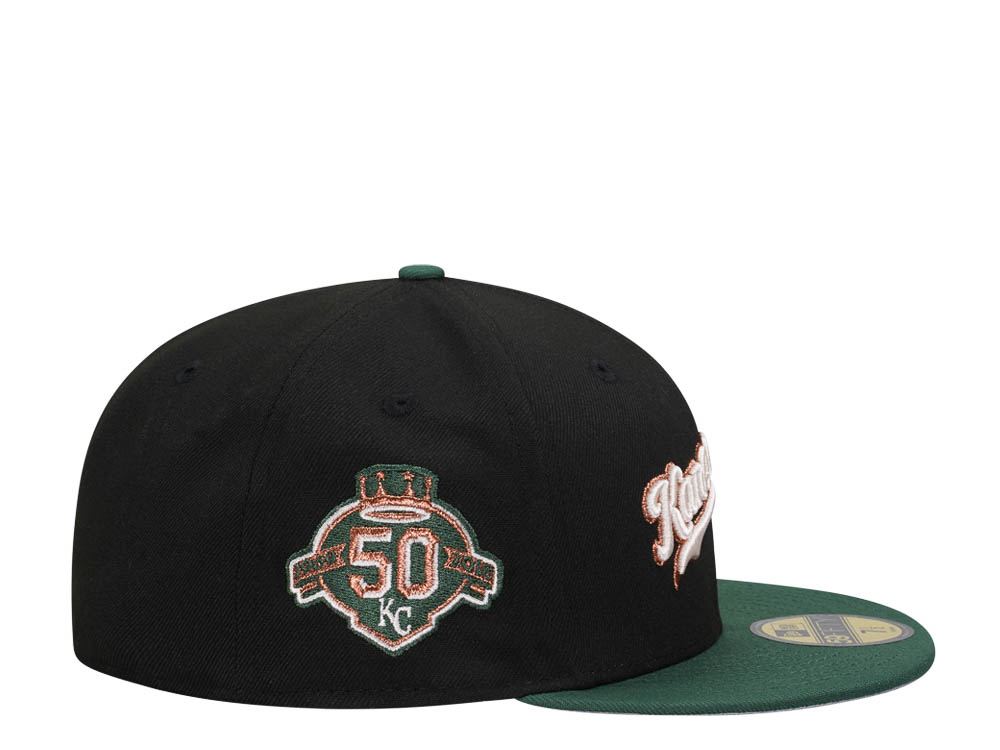 New Era Kansas City Royals 50th Anniversary Copper Two Tone Edition 59Fifty Fitted Cap