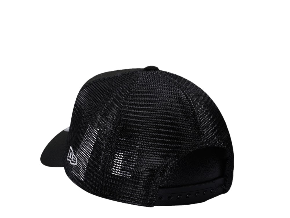 New Era Chicago White Sox Black Classic Trucker A Frame 9Forty Snapback Cap