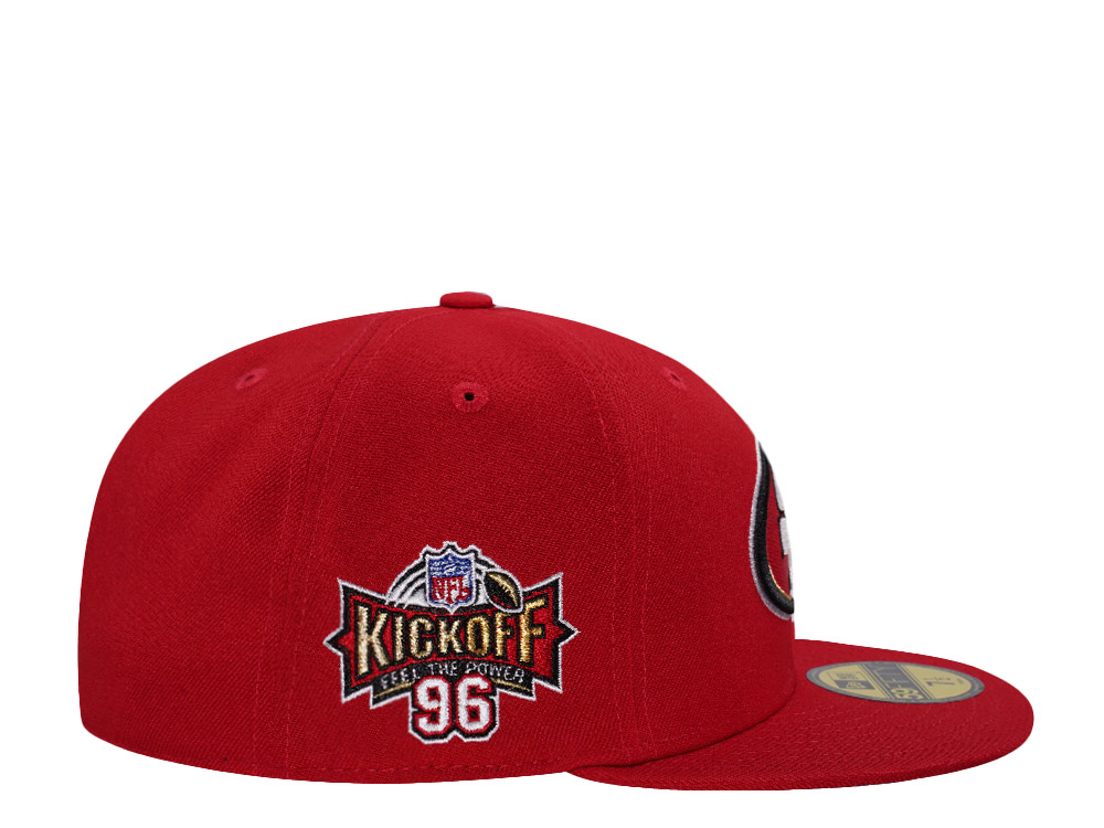 New Era San Francisco 49ers Kickoff 1996 Red Prime Edition 59Fifty Fitted Cap