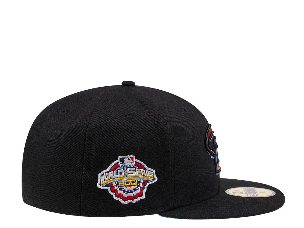 New Era Arizona Diamondbacks World Series 2001 Glacier Blue Edition 59Fifty Fitted Cap