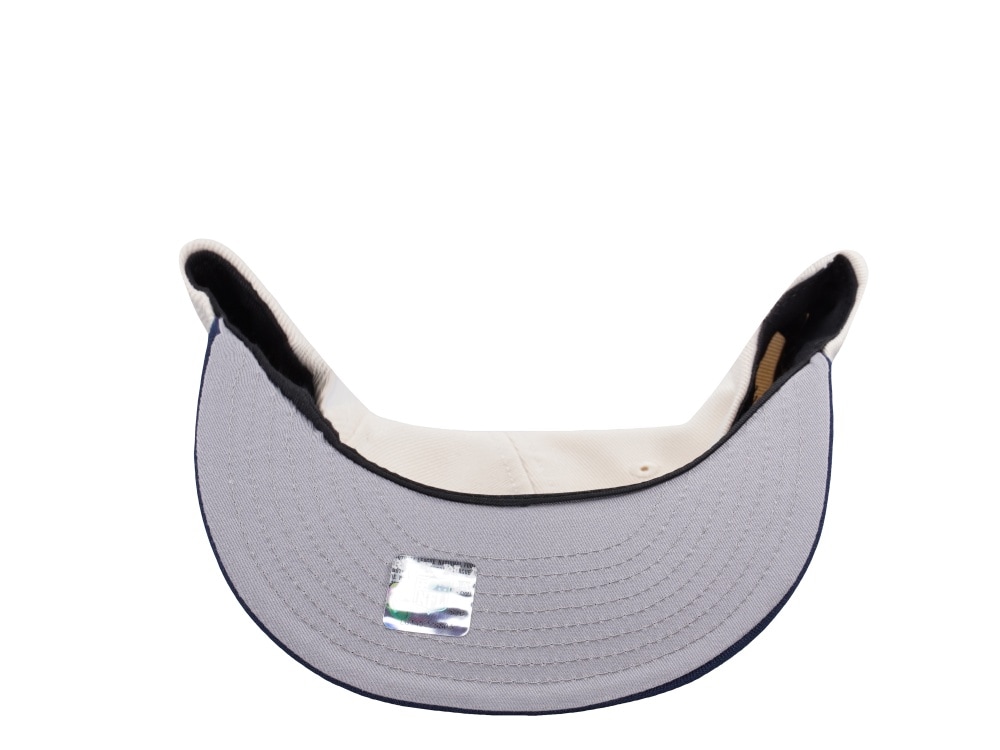 New Era Chicago Bears Staley Metallic Light Cream Two Tone Edition 59Fifty Fitted Cap