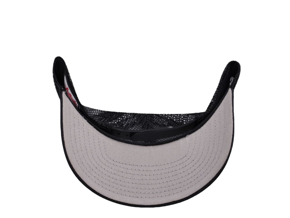 Good Hats Blank Black Trucker Snapback Cap