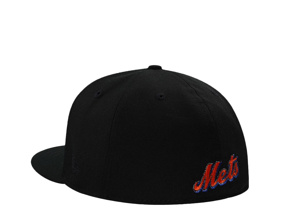 New Era New York Mets Shea Stadium Black Prime Edition 59Fifty Fitted Cap