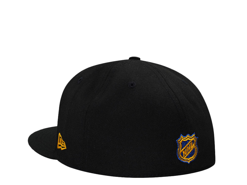 New Era Buffalo Sabres 50th Anniversary Black Metallic Prime Edition 59Fifty Fitted Cap