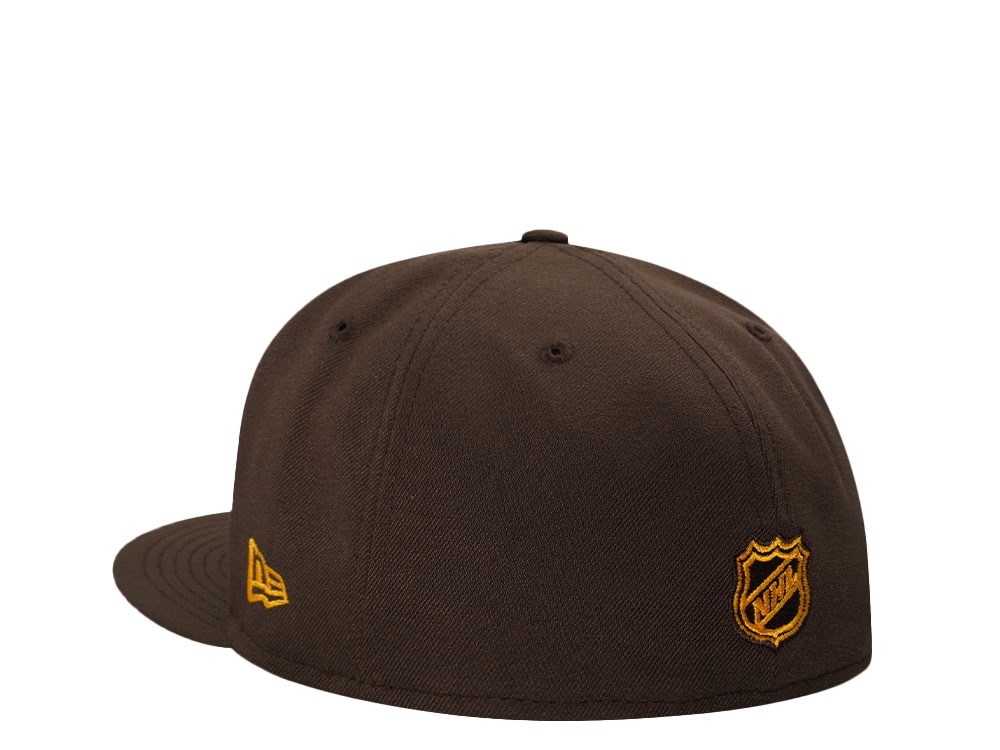 New Era Boston Bruins 90th Anniversary Throwback Edition 59Fifty Fitted Cap