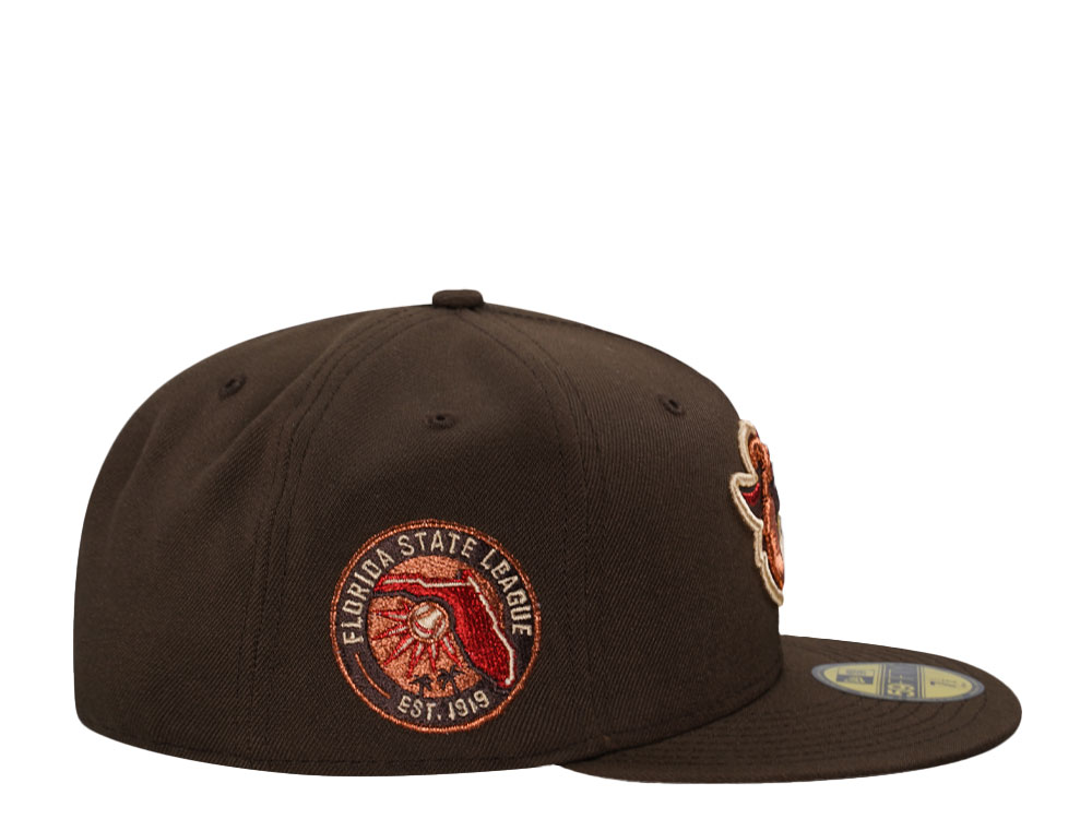 New Era Daytona Cubs Walnut Metallic Prime Edition 59Fifty Fitted Cap