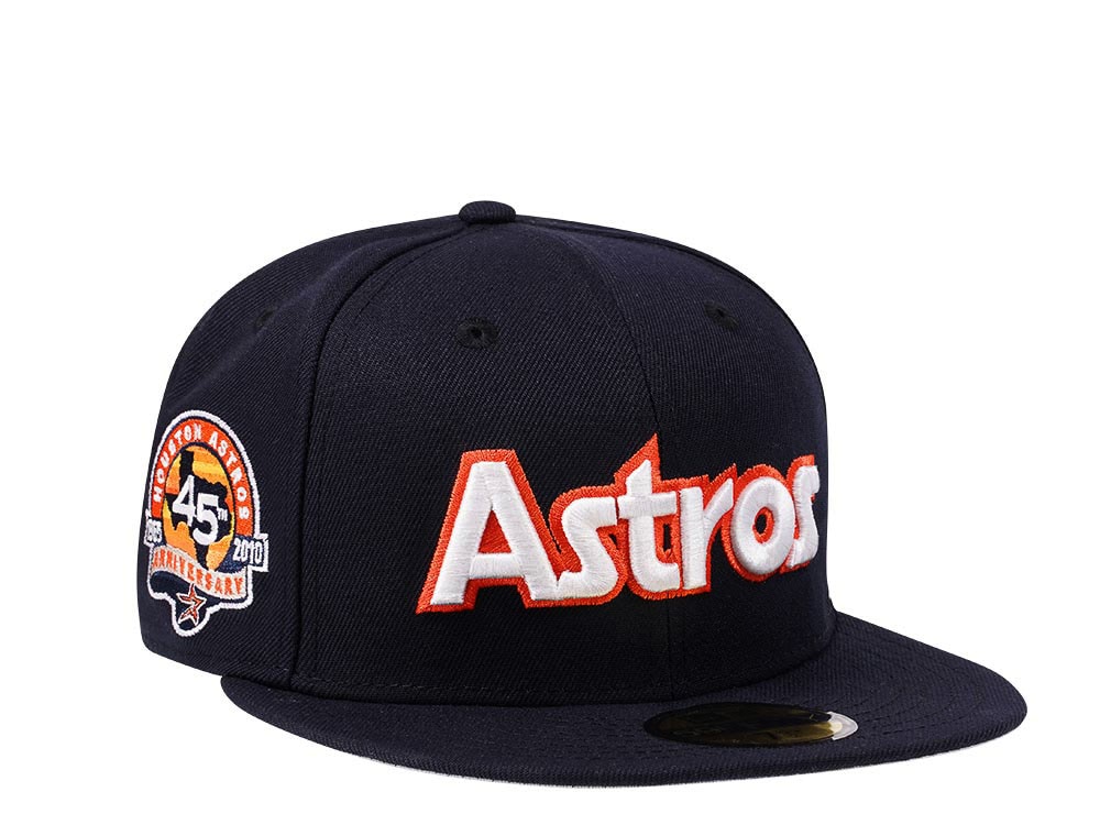 New Era Houston Astros 45th Anniversary Edition 59Fifty Fitted Cap