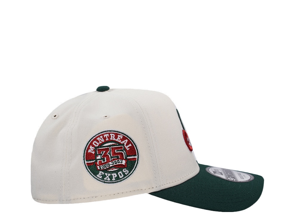 New Era Montreal Expos 35th Anniversary Chrome Two Tone Edition 9Forty A Frame Snapback Cap
