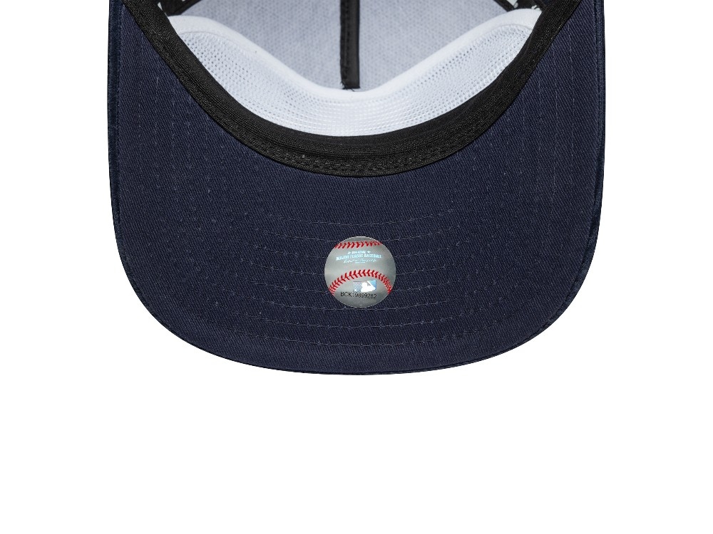New Era New York Yankees Cooperstown Navy Cord Visor 19Twenty Snapback Cap