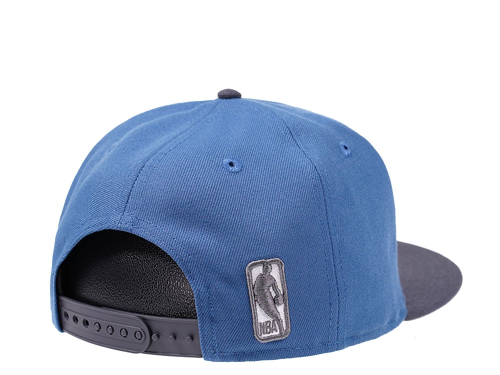 New Era Chicago Bulls Blue and Graphite Edition 9Fifty Snapback Cap