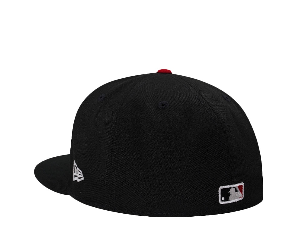 New Era Cincinnati Reds Skull Black Glow Prime Edition 59Fifty Fitted Cap