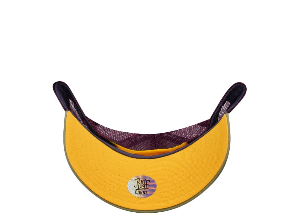 Djinns Oysters On The Half Shell Trucker Snapback Cap