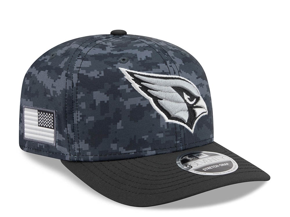 New Era Arizona Cardinals NFL Salute to Service 2026 Digi Camo Black 9Seventy Stretch Snapback Cap