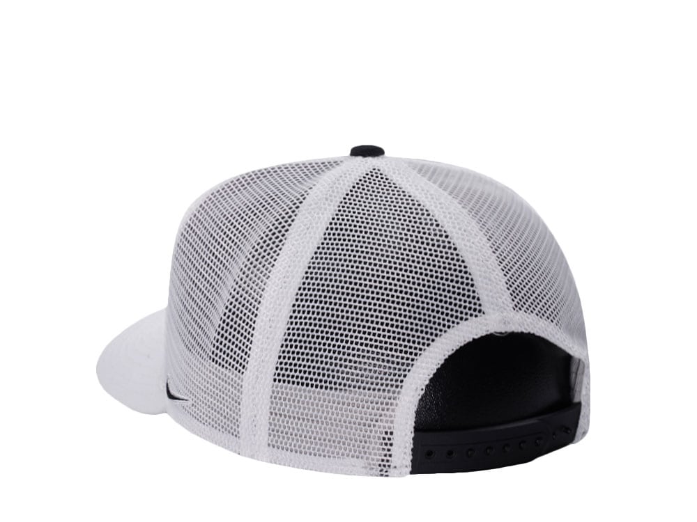 Nike Chicago White Sox Primetime Dri-Fit Rise White Edition Trucker Snapback Cap