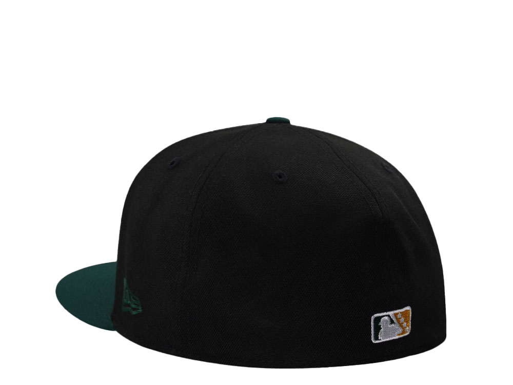 New Era New Hampshire Fisher Cats Gatos Feroces Black Two Tone Edition 59Fifty Fitted Cap
