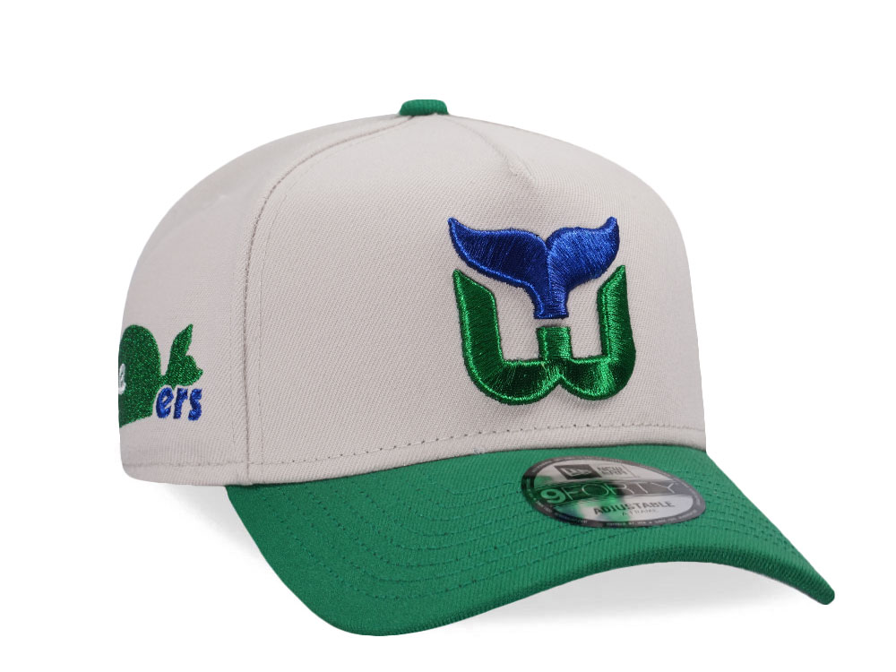 New Era Hartford Whalers Grey Classic Two Tone Edition 9Forty A Frame Snapback Cap