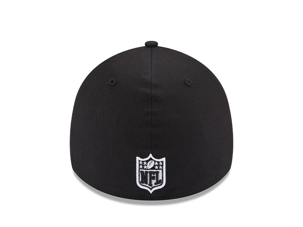 New Era Green Bay Packers Comfort Black Edition 39Thirty Stretch Cap