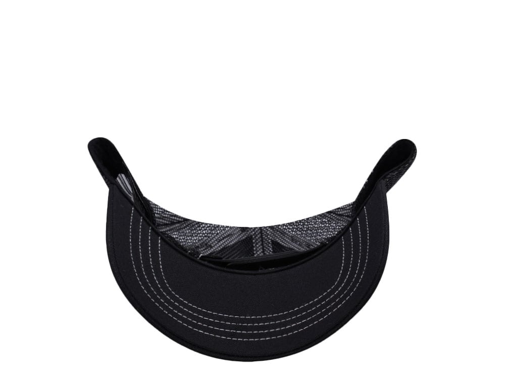 Von Dutch Oval Patch Black Trucker Snapback Cap