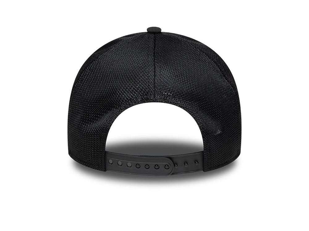 New Era Seattle Mariners Black Edition 9Forty A Frame Trucker Snapback Cap