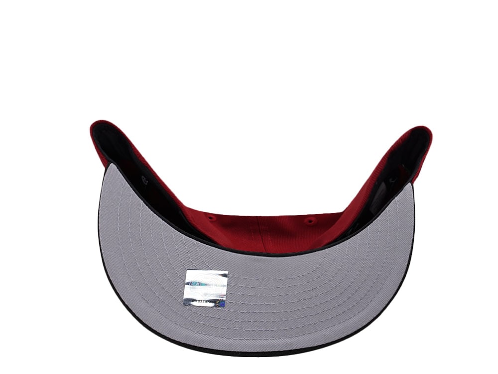 New Era Winston Salem Dash Carolina Reapers Red Two Tone Edition 59Fifty Fitted Cap