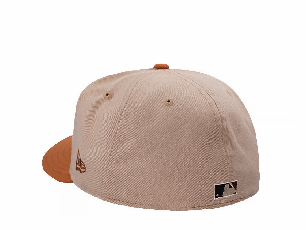 New Era Boston Red Sox All Star Game 1999 Pumpkin Spice Edition Pre Curved 59Fifty Fitted Cap
