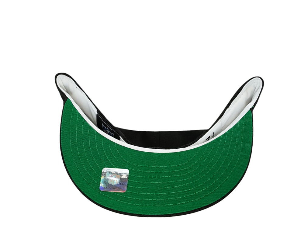 New Era New York Jets Black Throwback Prime Edition 59Fifty Fitted Cap