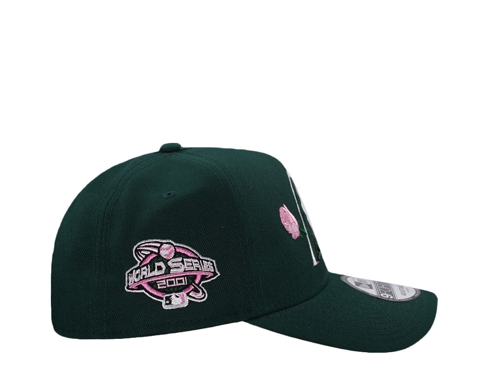 New Era Arizona Diamondbacks World Series 2001 Dark Green Prime Edition 9Forty A Frame Snapback Cap