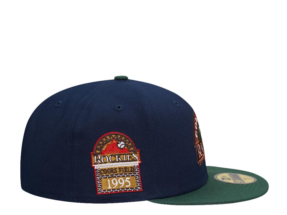 New Era Colorado Rockies Coors Field 1995 Two Tone Prime Edition 59Fifty Fitted Cap