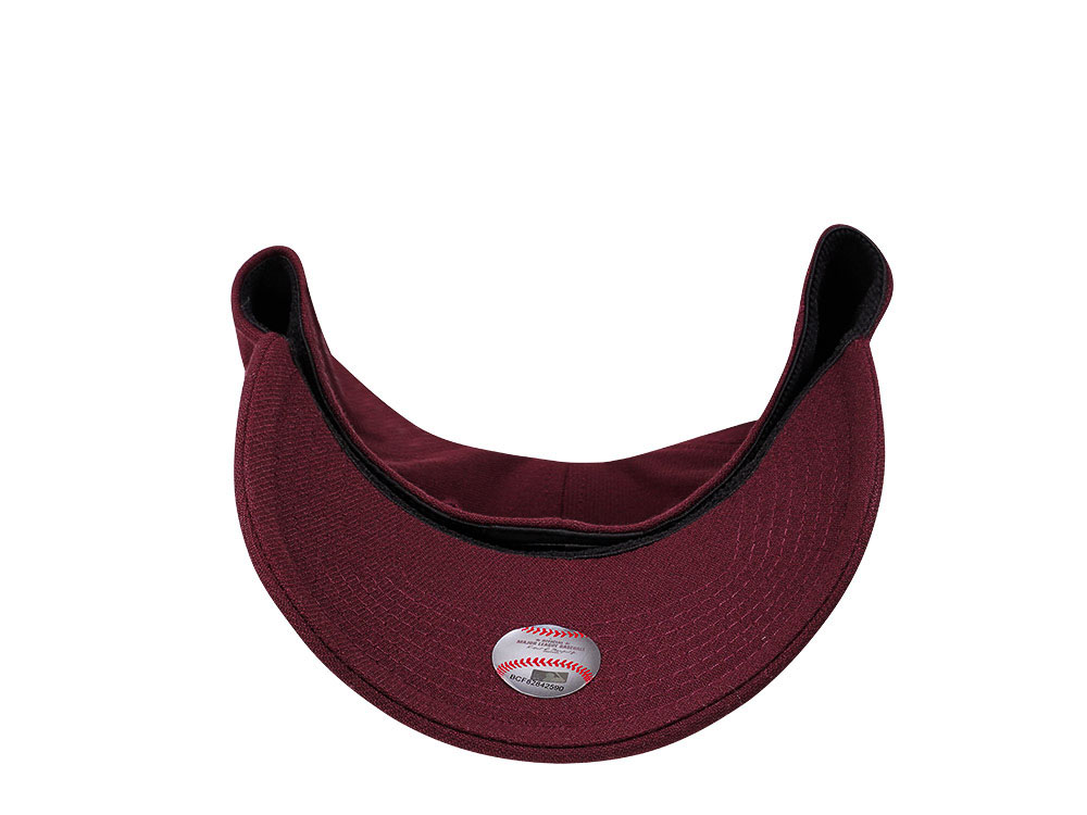 New Era Boston Red Sox Maroon Edition 39Thirty Stretch Cap