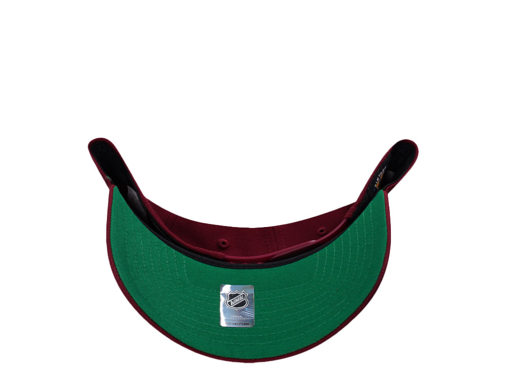 New Era Quebec Nordiques Cardinal Red Prime Edition 9Forty A Frame Snapback Cap