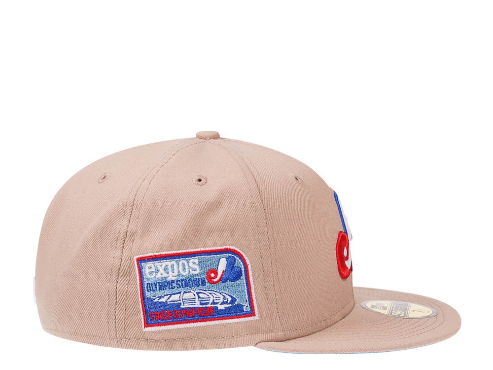 New Era Montreal Expos Olympic Stadium Glow Sand Edition 59Fifty Fitted Cap